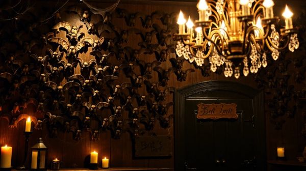 7 idées originales pour décorer avec des chauves-souris Halloween