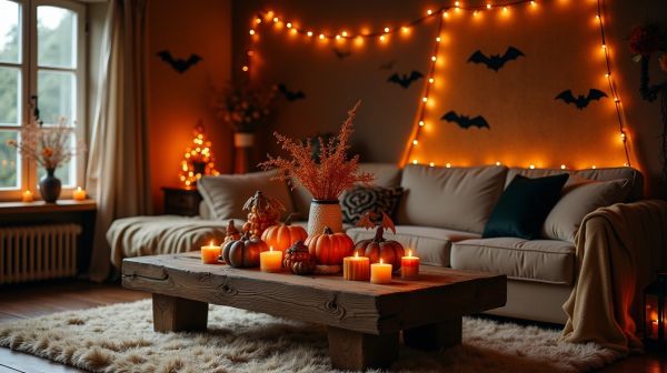 Créer une décoration sympa avec des chauves-souris Halloween
