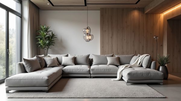 Élégance et confort : conseils pour un salon industriel cocooning
