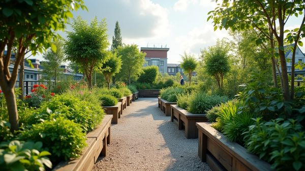 Optez pour une toiture terrasse végétalisée : avantages et applications